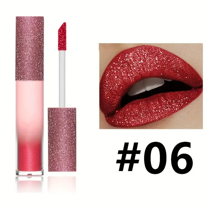💫💄🫦Brillo labial Glitter x 6 unidades🤩💫💖