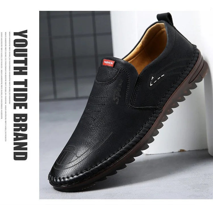 🧏‍♂️🔥NO SABES COMO LUCIR ELEGANTE Y VERSATIL 🤩LLEGO NUESTRO ZAPATO MARCO DE CUERO ANTIDESLIZANTE💫🤯