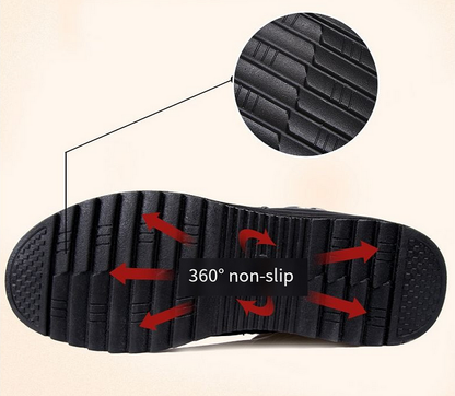 🤩⚡Botas  Antideslizante con hebilla de metal de 💯 cuero⚡🙋‍♀️