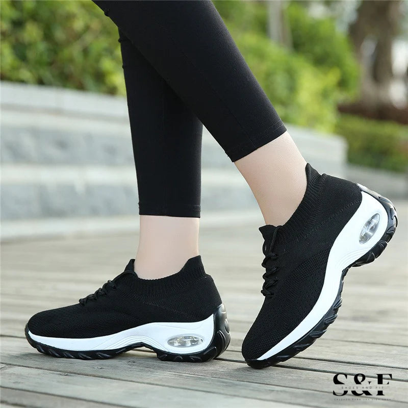 ⚡🤩Tenis Ortopédicos ComfortWalk Para Dama🌟 Con Plataforma LIQUIDACION💫🔥