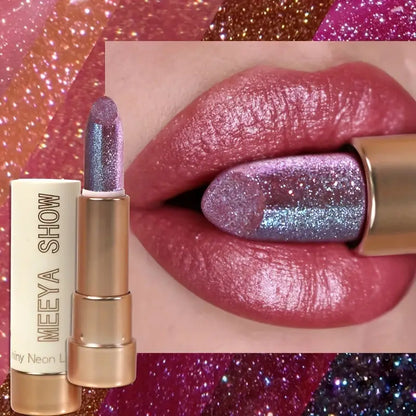 💫🫦SET DE 6 LABIALES GLITER 24 HORAS 😍💖