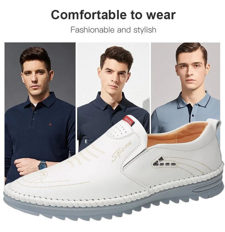 🧏‍♂️🔥NO SABES COMO LUCIR ELEGANTE Y VERSATIL 🤩LLEGO NUESTRO ZAPATO MARCO DE CUERO ANTIDESLIZANTE💫🤯