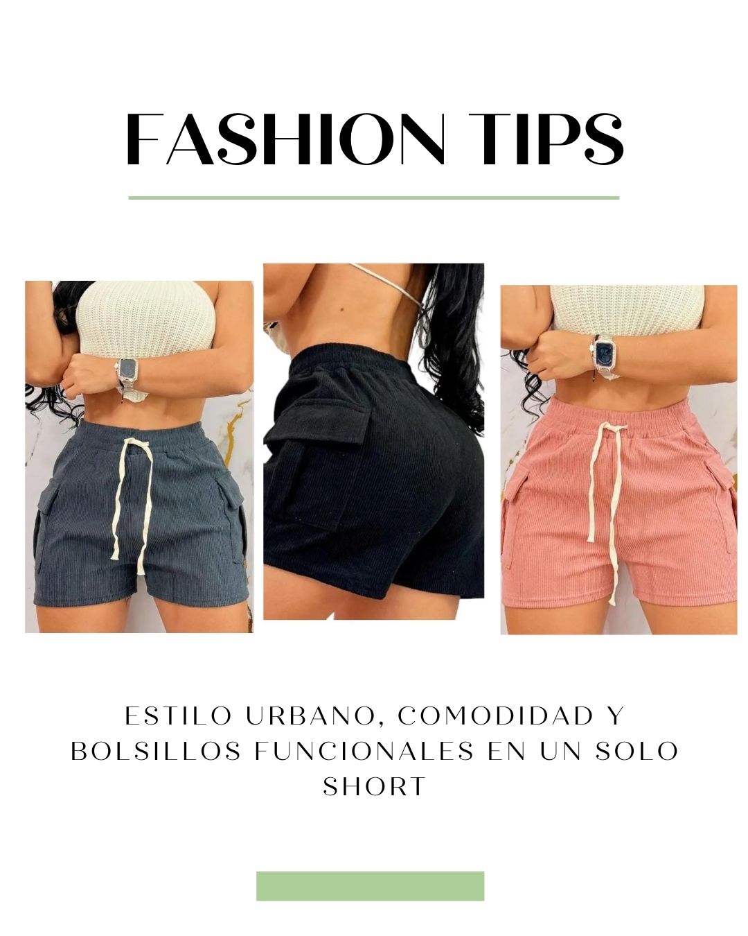 👑❤️SHORT EN PANA LUCY x 2 ❤️👑