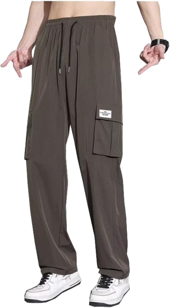 🔥🤩💯PANTALON CARGO DE SEDA HIELO 💦PARA HOMBRE💫👈🔥