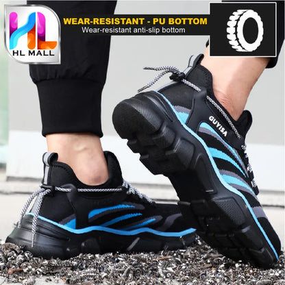 🔥👉ZAPATO DE SEGURIDAD TIPO TENIS💯 👈