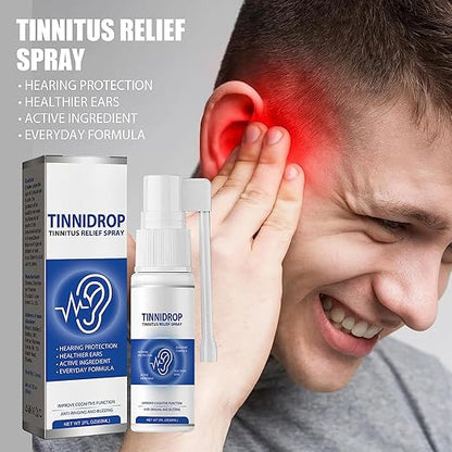⚡✅🔥Tinnidrop Spray Alivia Dolor de Oído💯 y Tinnitus🔥✅⚡