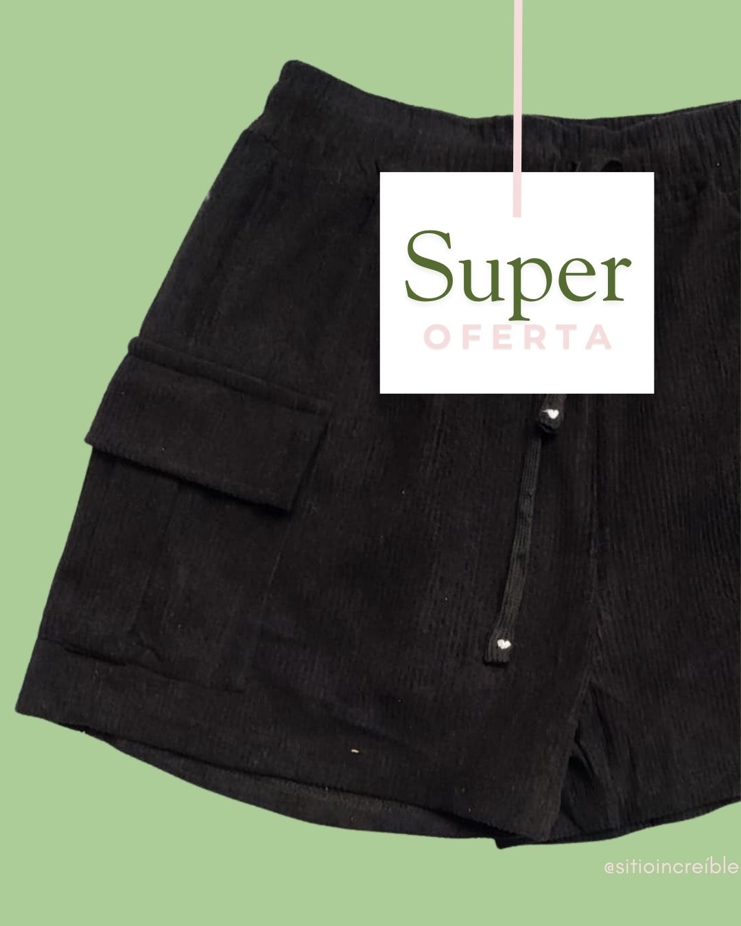 👑❤️SHORT EN PANA LUCY x 2 ❤️👑