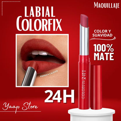 🤩💫LABIAL NO TRANSFER COLORFIX 💯%👉 COLORES MATE OFERTA🔥🌟