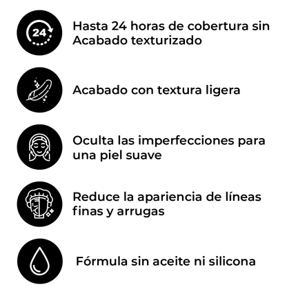 👉🤩BASE PHOERA MATTE ALTA COBERTURA💫🔥