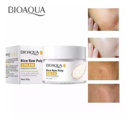 🌾🍃👩Kit x 5 Rutina Facial Oriental de Arroz | Tratamiento Facial Anti-Edad 👩‍🦳y Aclarante - BIOAQUA🌾🍃