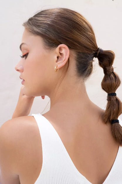 🔥💖GRAN OFERTA DE SET ARETES X3 BASIC GOLD AMI💖🔥