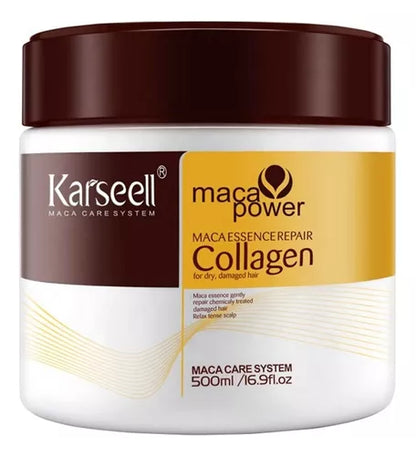 🔥💫🤩Mascarilla anti friz Capilar de colágeno – Karseell 💯ORIGINAL🙋‍♀️🔥