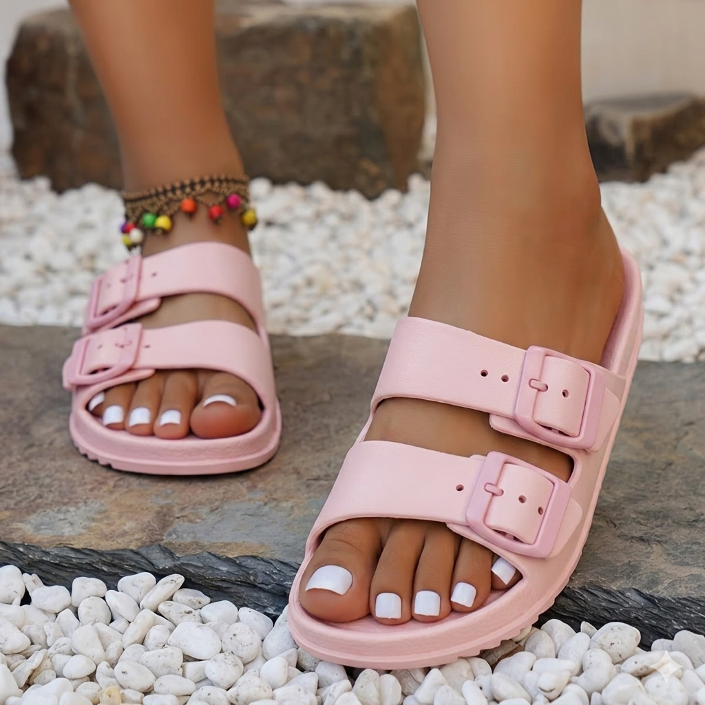 💎🩴Sandalias Casual Summer☀️, estilo confort con hebillas ajustables🩴💎
