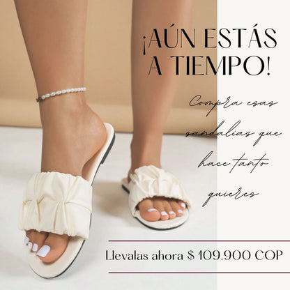 🎀👡Sandalia Solé — Ligera, fresca y elegante 💎 Con mini tacón cuadrado 👡🎀