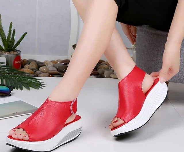 ⚡🤯 No Te Quedes Sin Tus Sandalias cómodas🍃 con punta abierta para mujer😍OFERTA🔥🔥