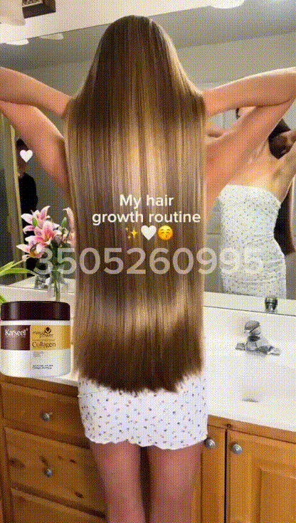 🔥💫🤩Mascarilla anti friz Capilar de colágeno – Karseell 💯ORIGINAL🙋‍♀️🔥