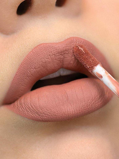 💄💓SET DE  6 LABIALES GLAMOUR TONOS MATE 12 HORAS💓