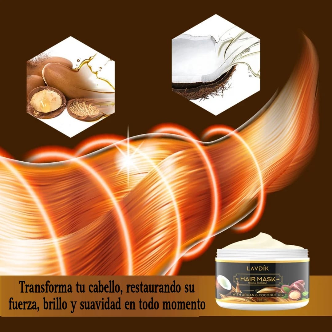 🌟🎉💫COLAGENO ALISADORA SHINY HAIR MASK🌿🤩🌟