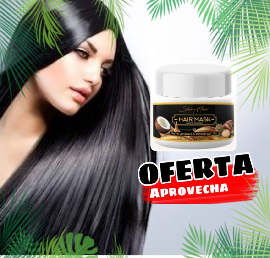 🌟🎉💫COLAGENO ALISADORA SHINY HAIR MASK🌿🤩🌟