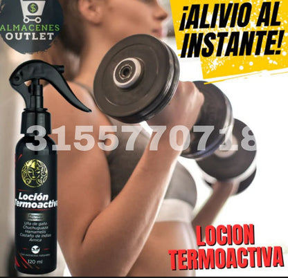 🔥🔥ALIVIA LOS MUSCULOS Y ARTICULACIONES 🤩 LOCION TERMOACTIVO 🍃🔥🔥