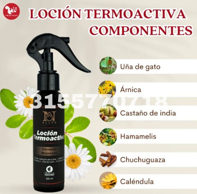 🔥🔥ALIVIA LOS MUSCULOS Y ARTICULACIONES 🤩 LOCION TERMOACTIVO 🍃🔥🔥