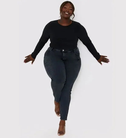 🤩🔥LO MAS VIRAL JEANS SKINNY🤯 ⚡MOLDEADOR DE ABDOMEN Y CINTURA😍