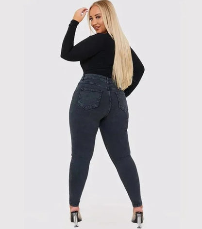 🤩🔥LO MAS VIRAL JEANS SKINNY🤯 ⚡MOLDEADOR DE ABDOMEN Y CINTURA😍