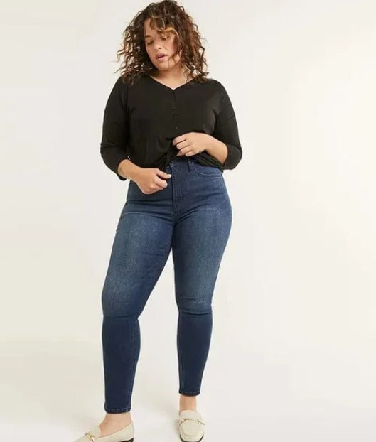 🤩🔥LO MAS VIRAL JEANS SKINNY🤯 ⚡MOLDEADOR DE ABDOMEN Y CINTURA😍