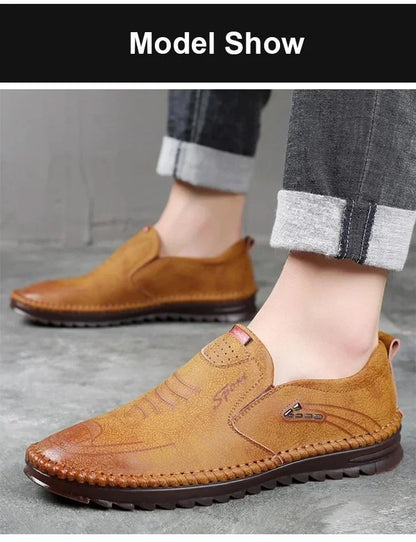 🧏‍♂️🔥NO SABES COMO LUCIR ELEGANTE Y VERSATIL 🤩LLEGO NUESTRO ZAPATO MARCO DE CUERO ANTIDESLIZANTE💫🤯