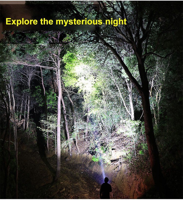 💯🔥GRAN LIQUIDACION🔥💫🔦Linterna recargable multifuncional🔦🔥