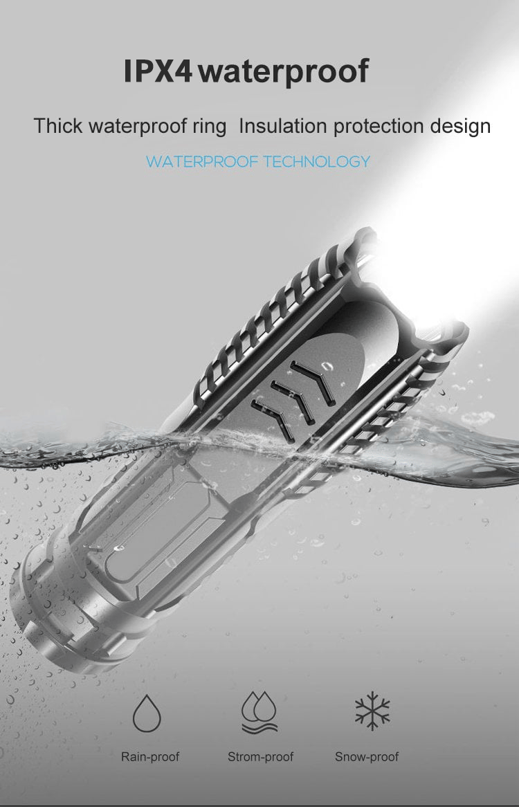 💯🔥GRAN LIQUIDACION🔥💫🔦Linterna recargable multifuncional🔦🔥