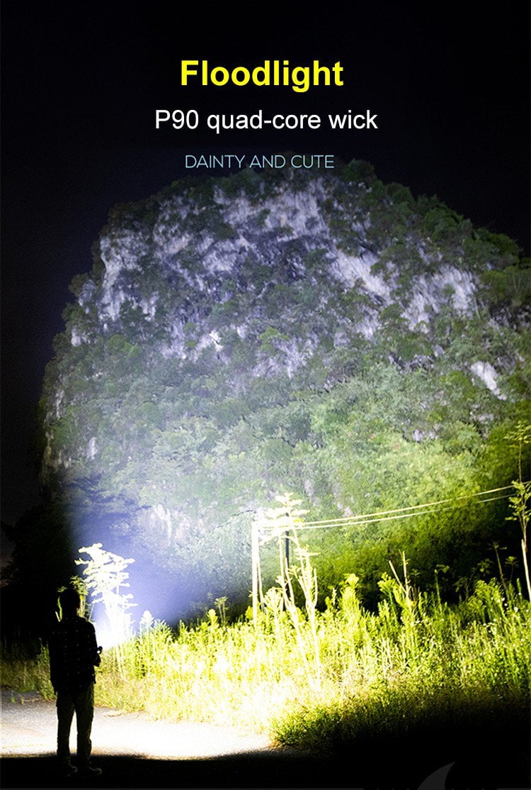 💯🔥GRAN LIQUIDACION🔥💫🔦Linterna recargable multifuncional🔦🔥