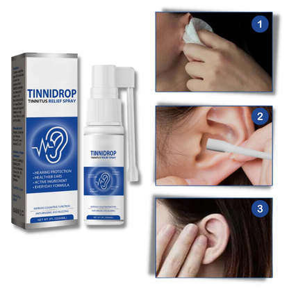 ⚡✅🔥Tinnidrop Spray Alivia Dolor de Oído💯 y Tinnitus🔥✅⚡